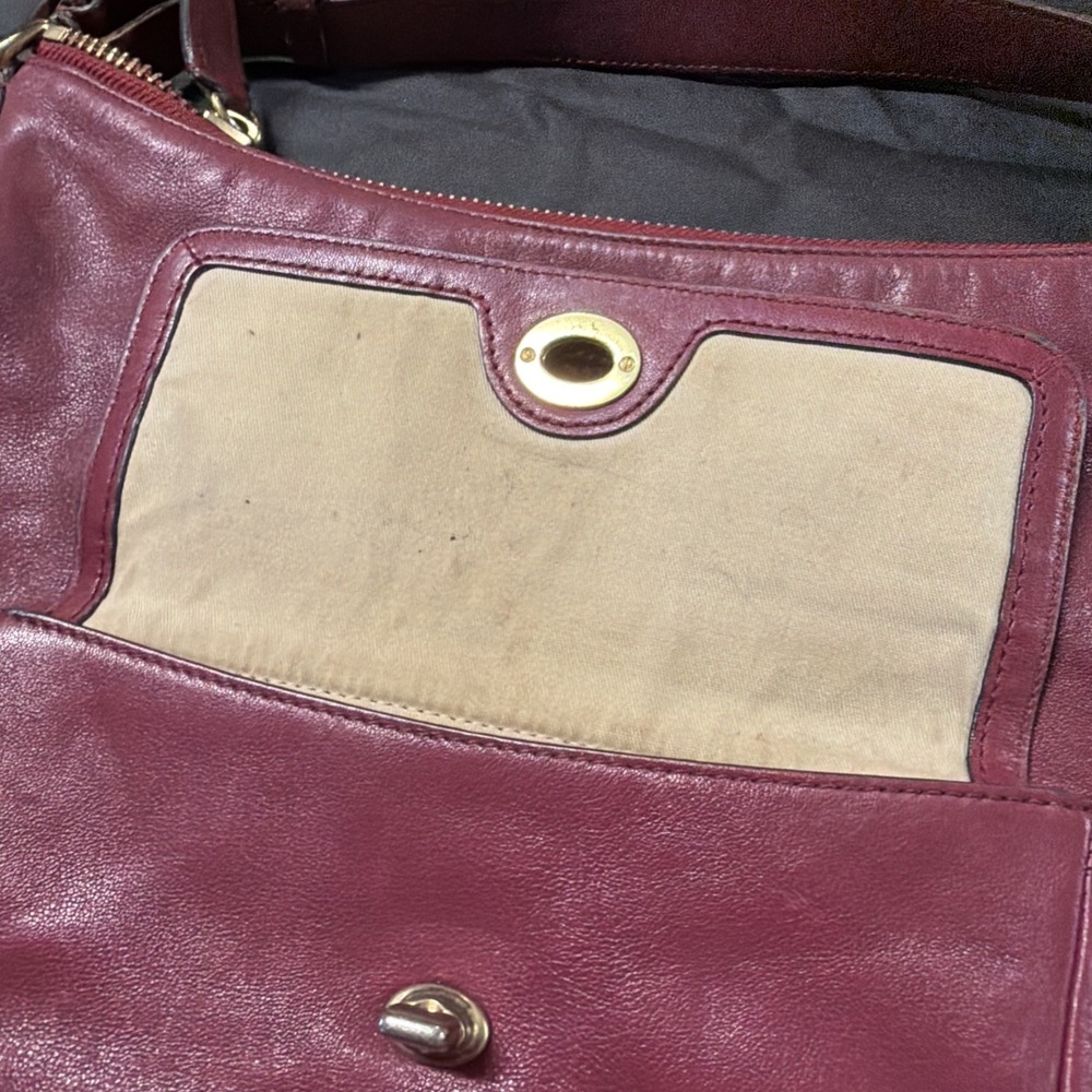 Coach handbag 22381 Legacy Courtenay deep port leather Hobo shoulder - Picture 4 of 16
